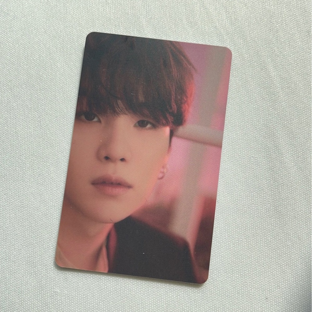 BTS suga photocard